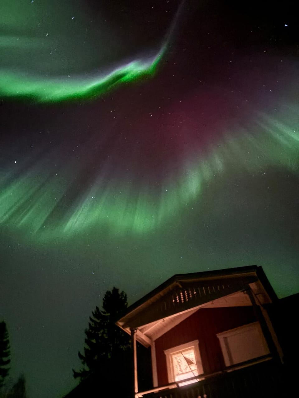 Boreal Cottage House in Norrbotten County, Sweden