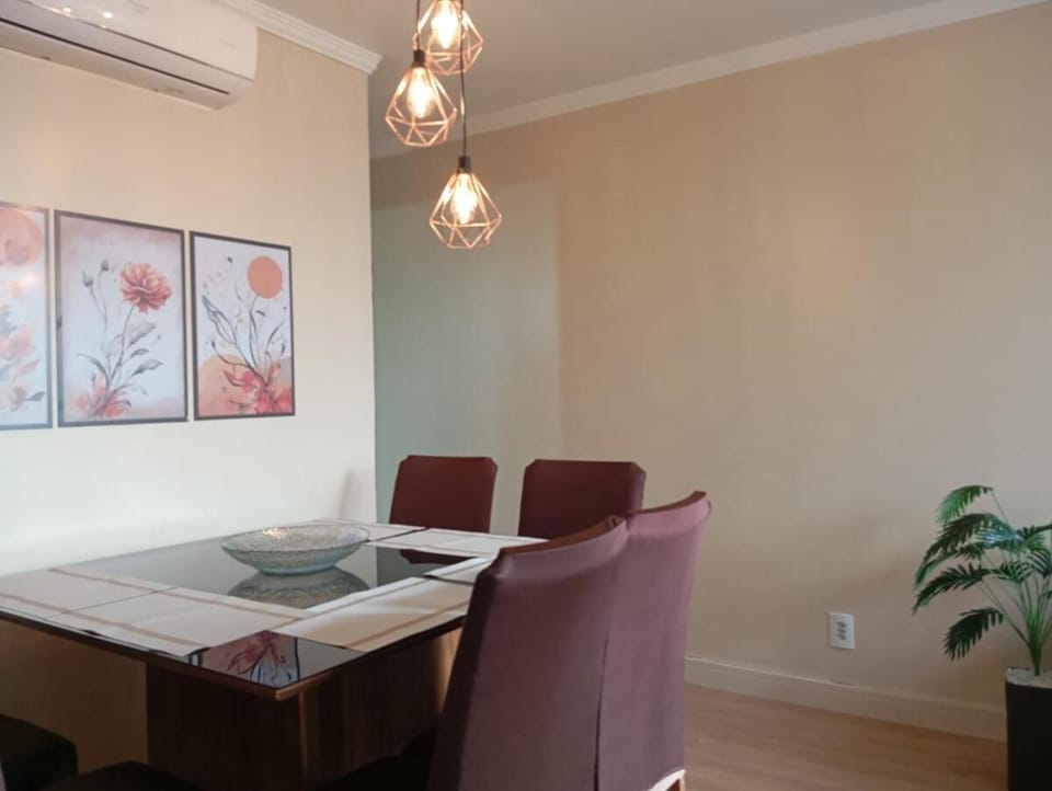Dining area, air conditioner