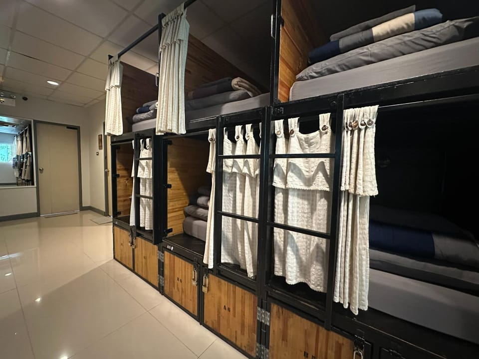 Photo of the whole room, bunk bed