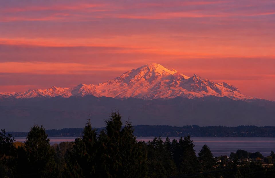 Natural landscape, View (from property/room), Mountain view, Sea view, Sunrise, Sunset