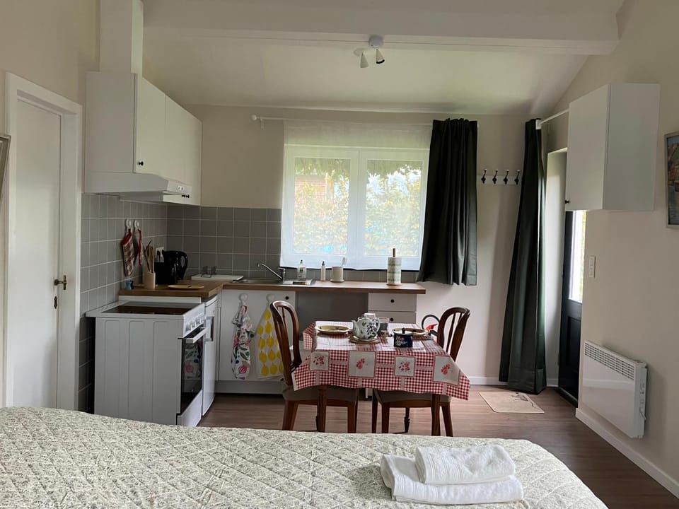 Kitchen or kitchenette, Dining area