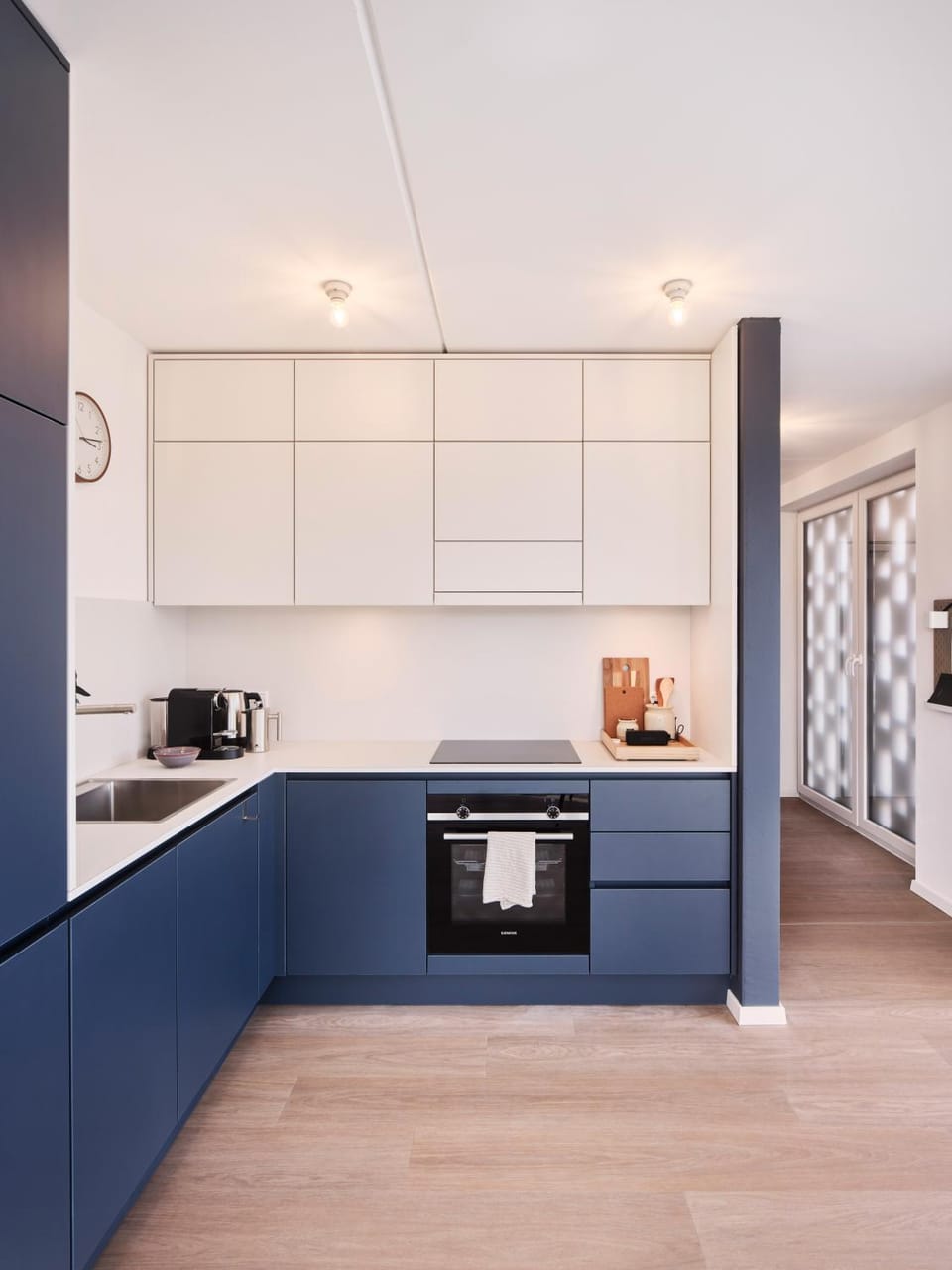 Kitchen or kitchenette, stove, kitchen