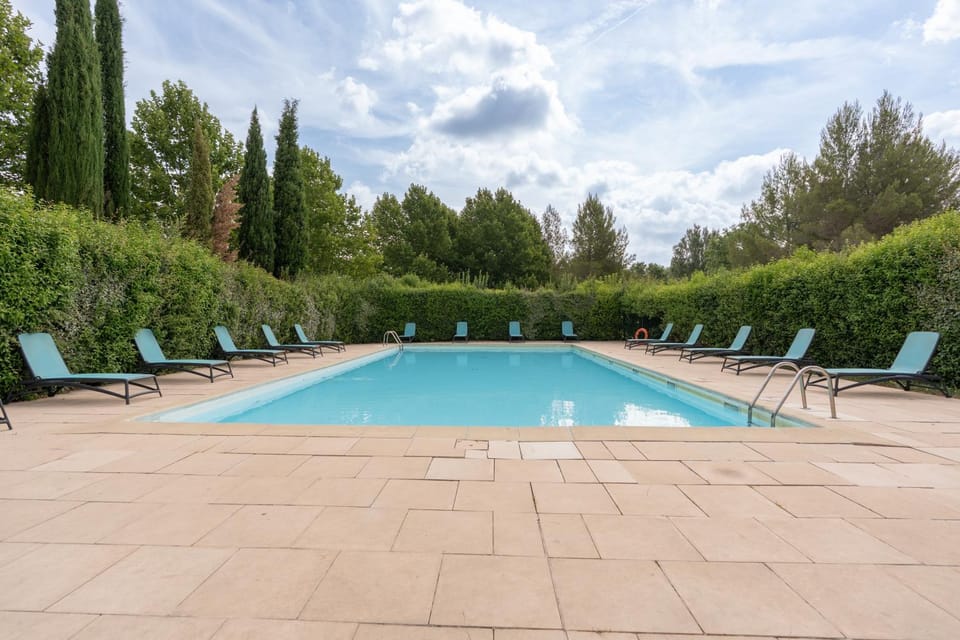 Garden, Swimming pool, sunbed