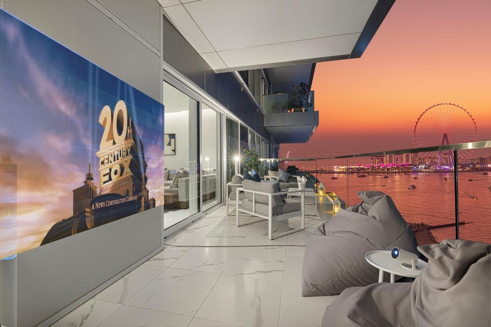 TV and multimedia, View (from property/room), Balcony/Terrace, Seating area, Sea view, Sunset