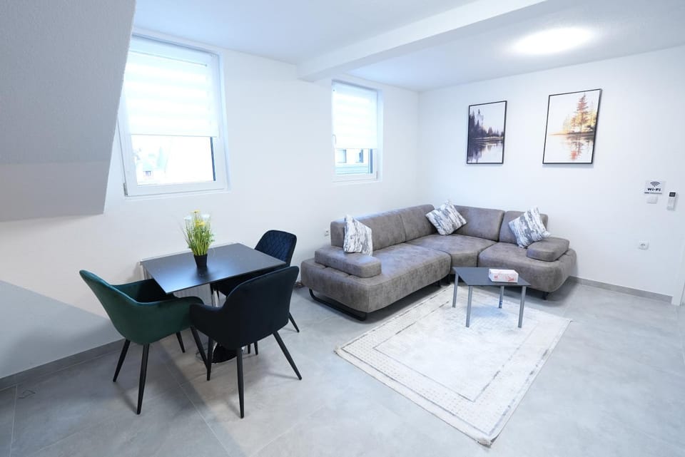 Living room, Seating area, Dining area