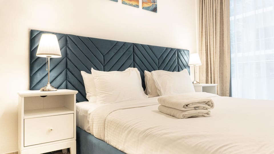 Elegant 1BHK Apartment with Courtyard View in Pacific Al Marjan Island Apartment in Ras al Khaimah