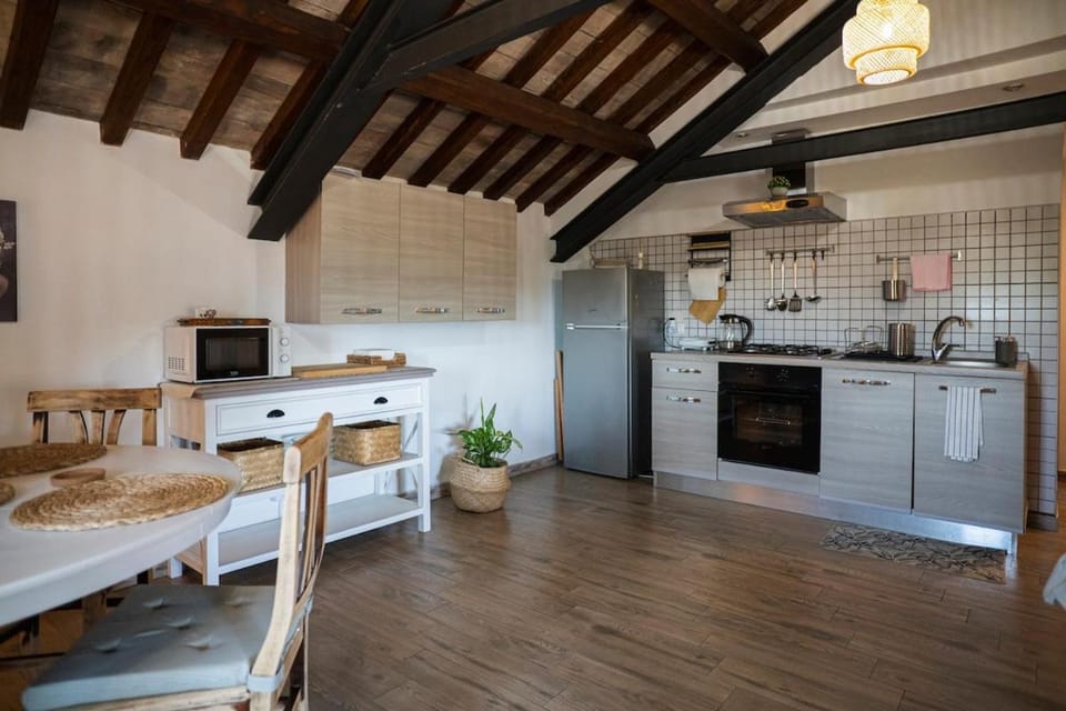 Kitchen or kitchenette, Dining area, oven, stove