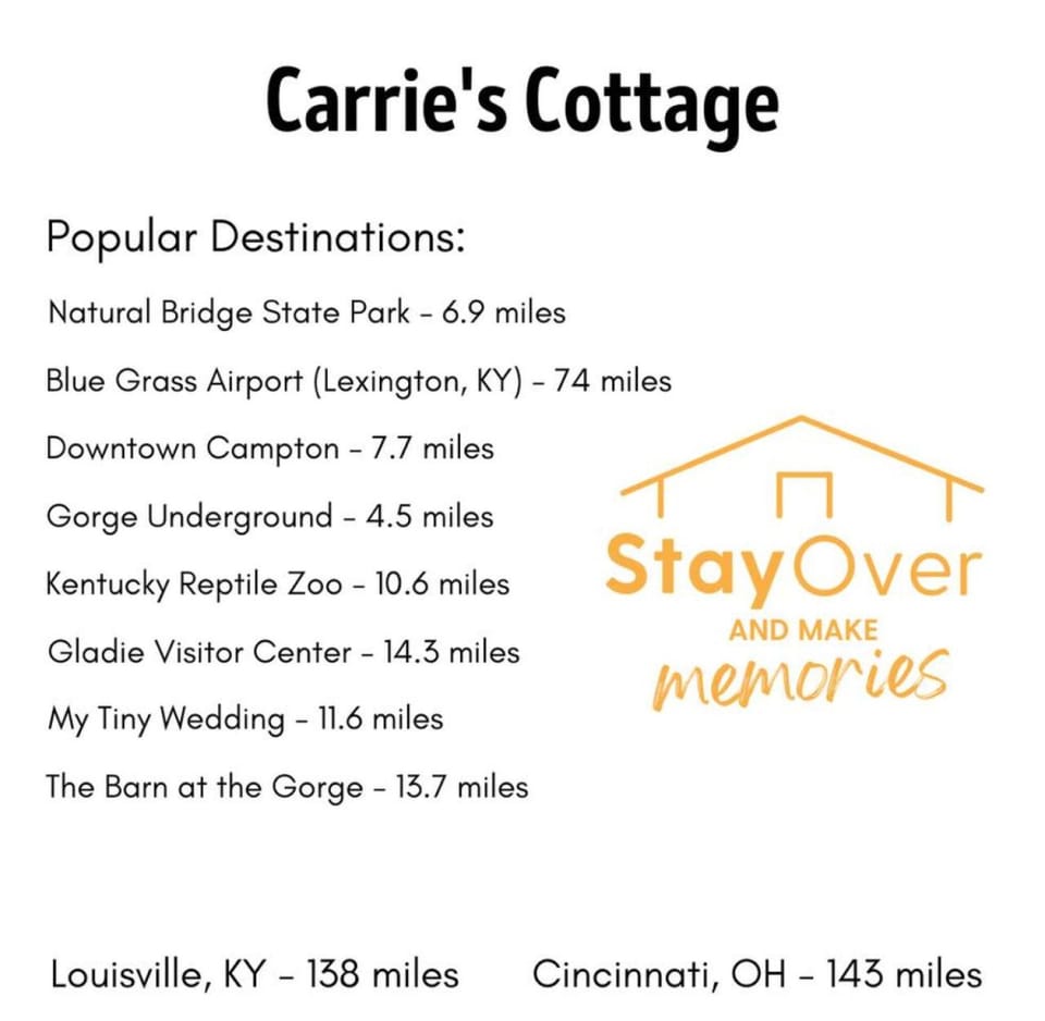 Hot Tub & WiFi -Carrie's Cottage - Red River Gorge House in Kentucky