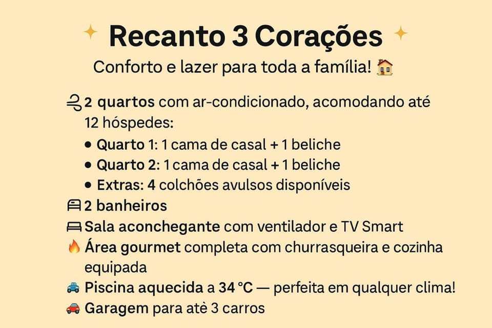 3Corações House in Olímpia