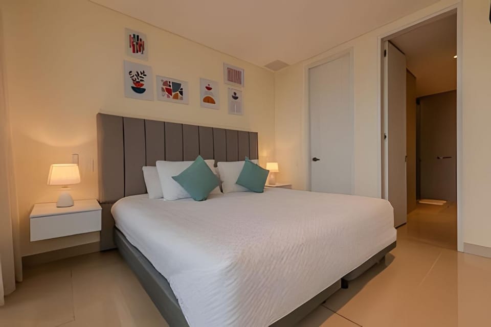Luxurious 1 bedroom apt - 15th floor of h2 Apartment in Cartagena