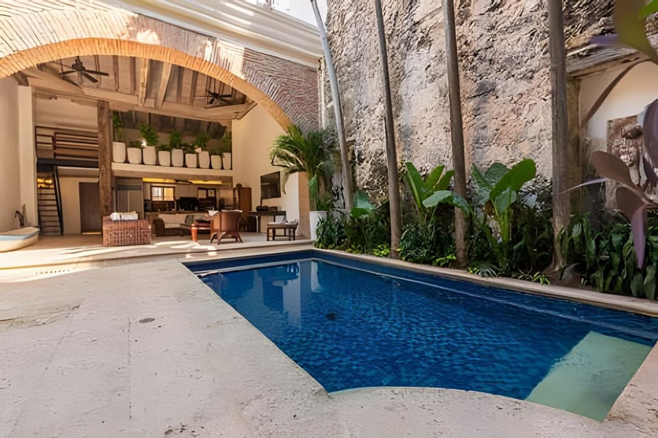 3 Bedroom House in the Walled City with Pool House in Cartagena