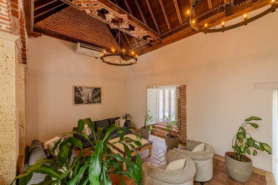 5 Bedroom House in the Walled City with Pool House in Cartagena