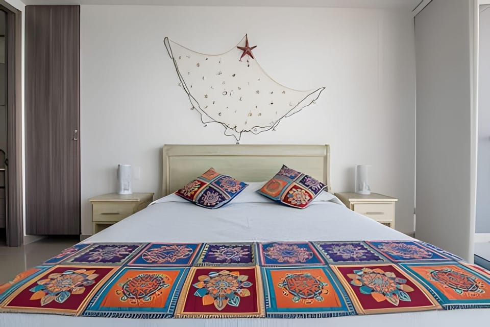 Morros City - Spectacular Ocean View Apt, 8th Floor Apartment in Cartagena