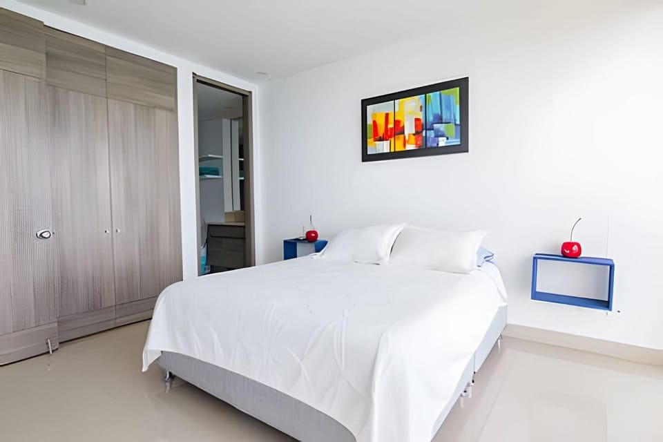 Spectacular 2-Bd Apt on 21st Floor - Morros City Apartment in Cartagena