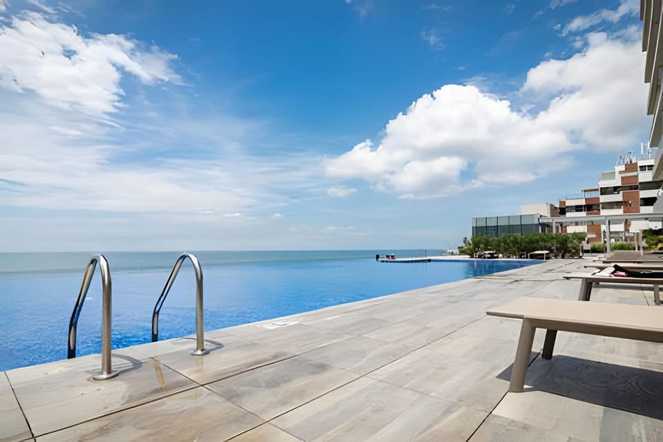 H2 Luxury 1 Bd Apt, 23rd Floor. Complementary maid Apartment in Cartagena