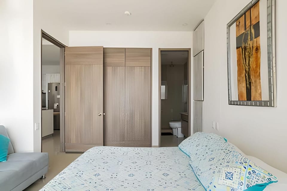 Luxurious 1 bd apt on the 40th Floor - Morros City Apartment in Cartagena