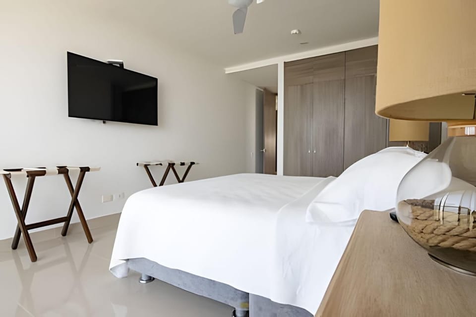 Luxurious 2-bd apt on the 26th Floor - Morros City Apartment in Cartagena