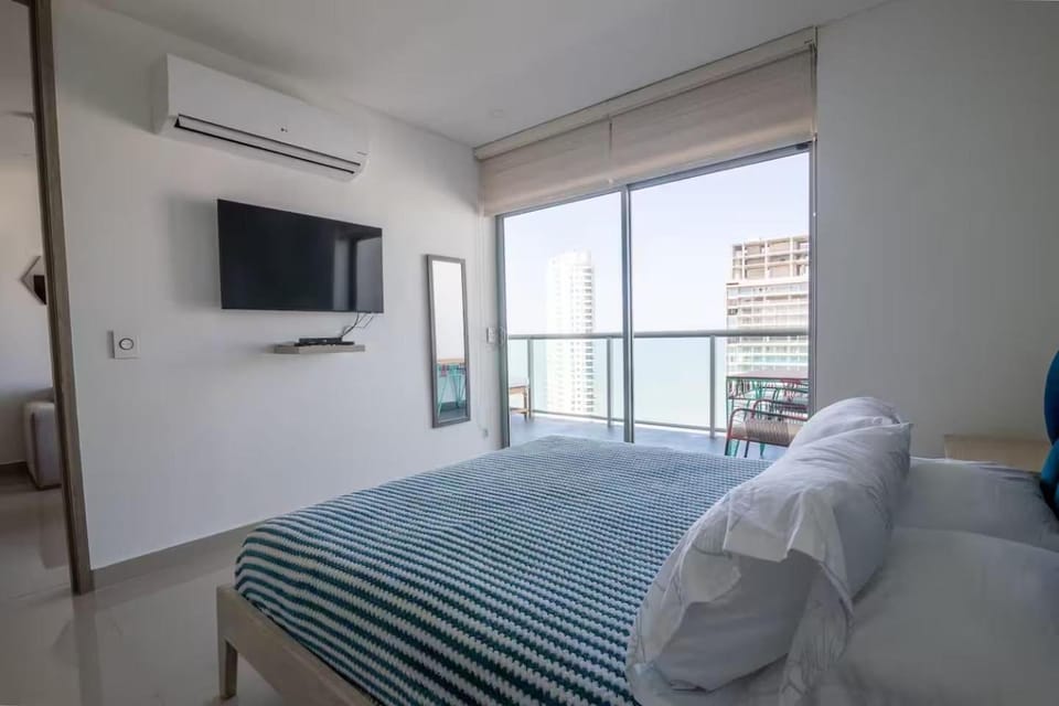 Ocean view Infinitum Spectacular 28th floor apt Apartment in Cartagena