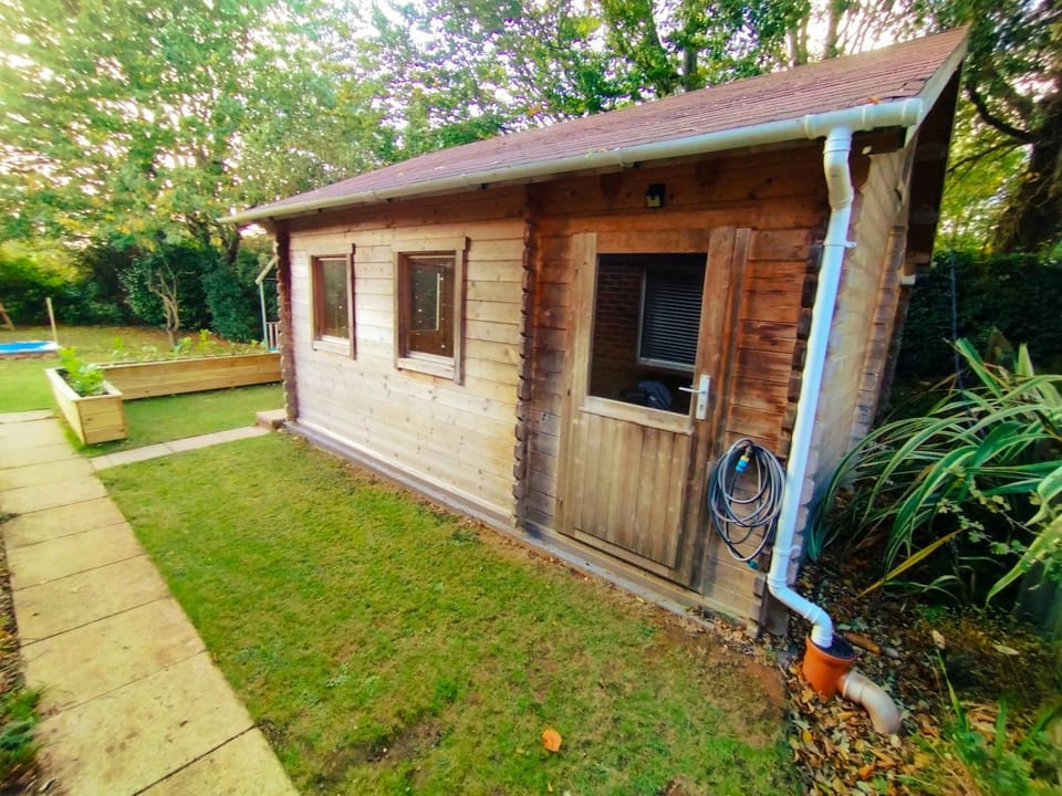 Property building, Garden, Garden view