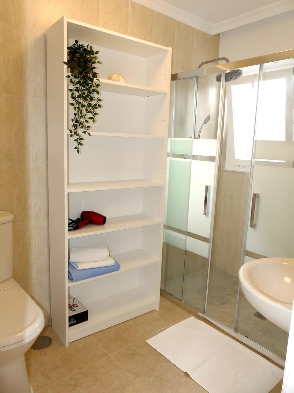 Bathroom, Living room