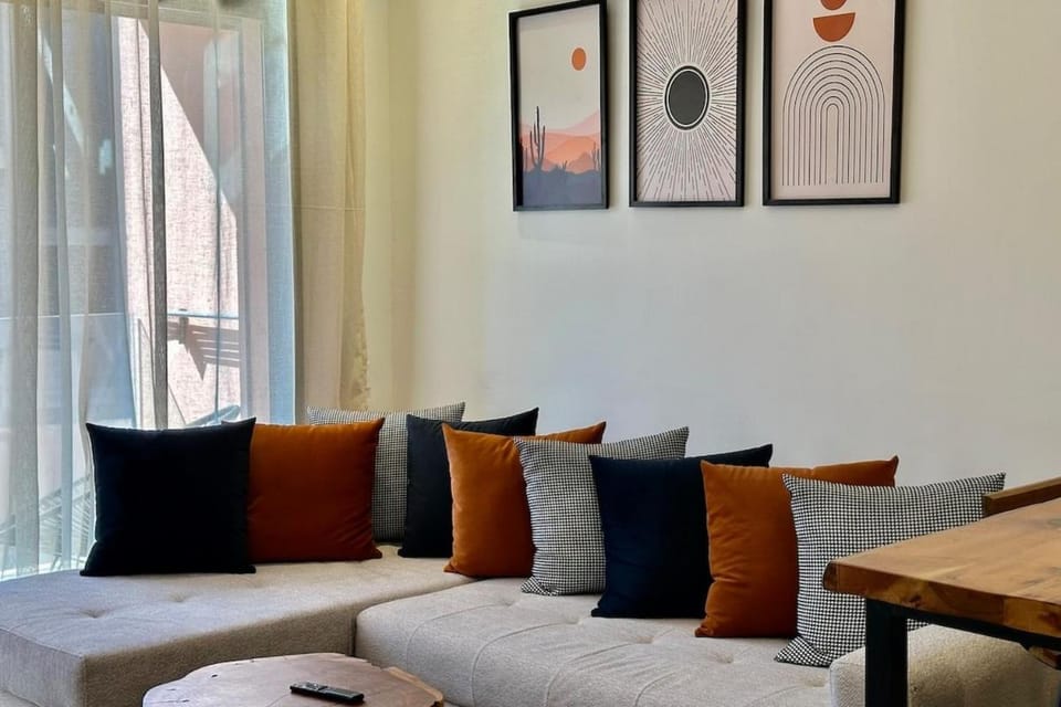 Cosy Apartment with Balcony and Pool in Noria Golf Apartment in Marrakesh