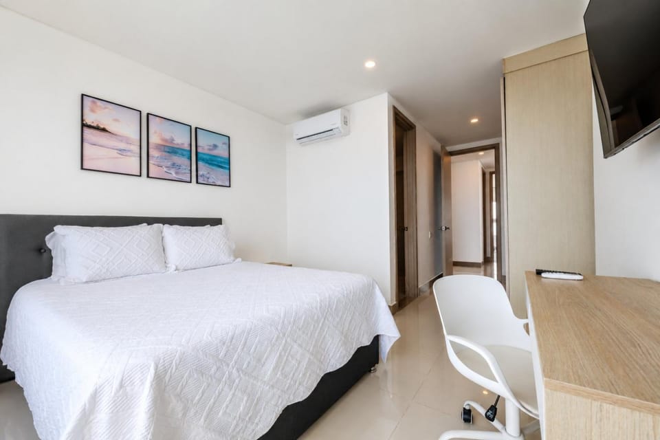 Spectacular apt with Ocean View, 28th Floor! Apartment in Cartagena