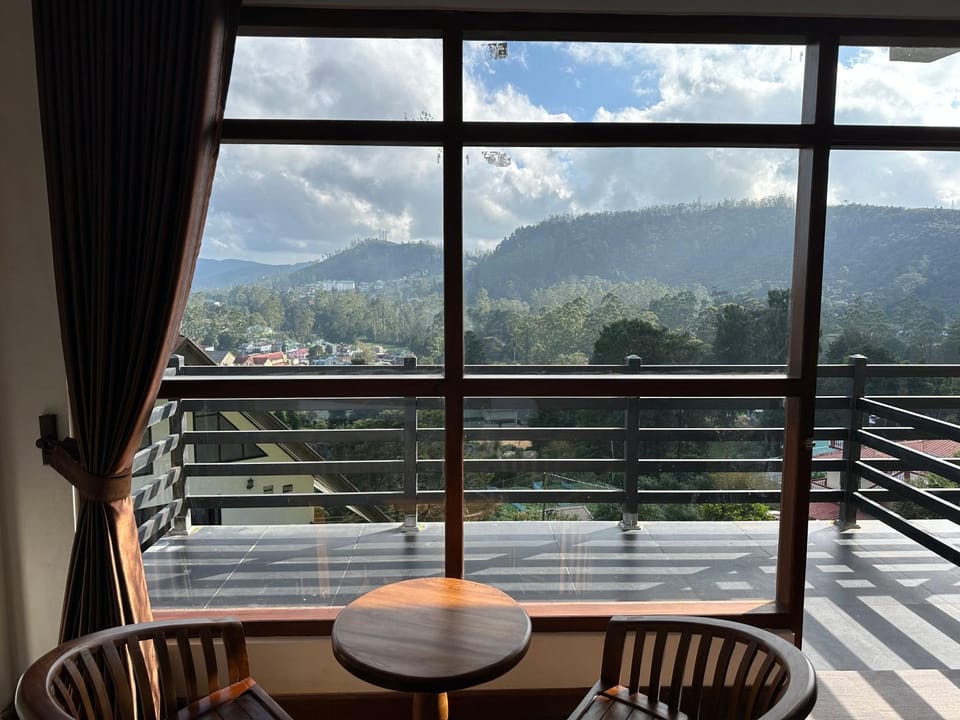 Day, Natural landscape, View (from property/room), Balcony/Terrace, Mountain view