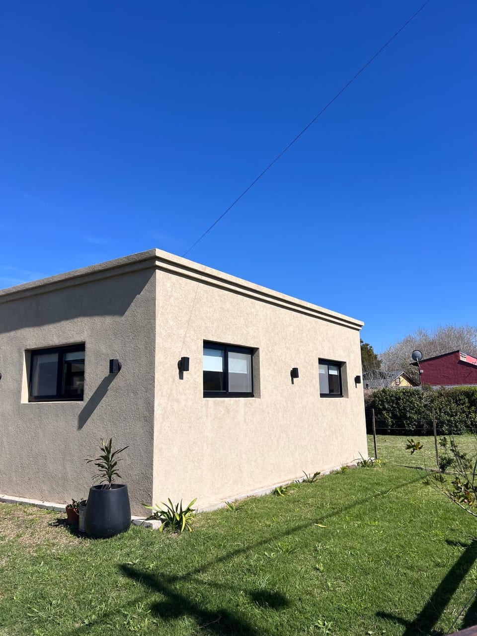 Property building, Off site