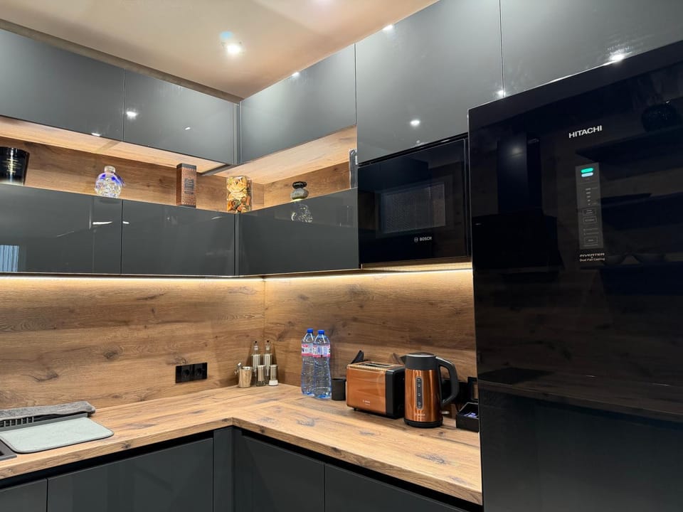 Coffee/tea facilities, Kitchen or kitchenette, toaster