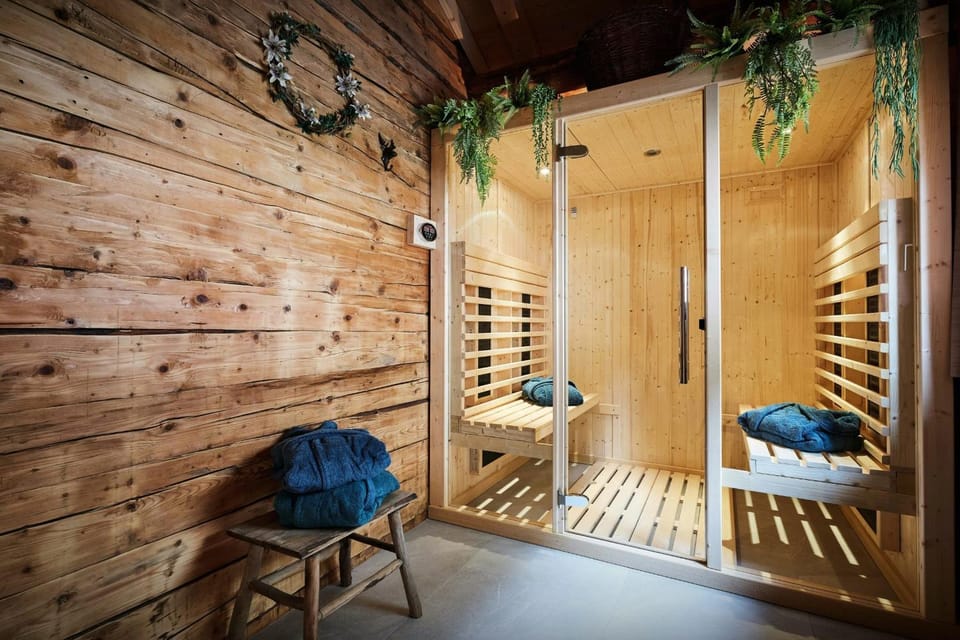 Sauna, Area and facilities