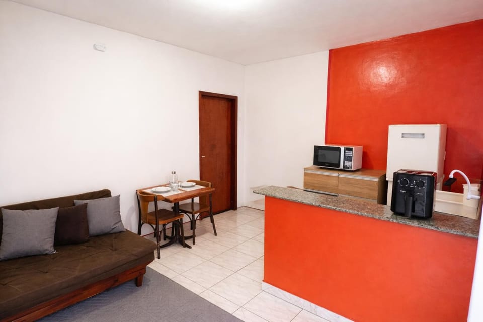 Ar-condicionado, Estacionamento, Check-in 24H Apartment in State of Mato Grosso, Brazil