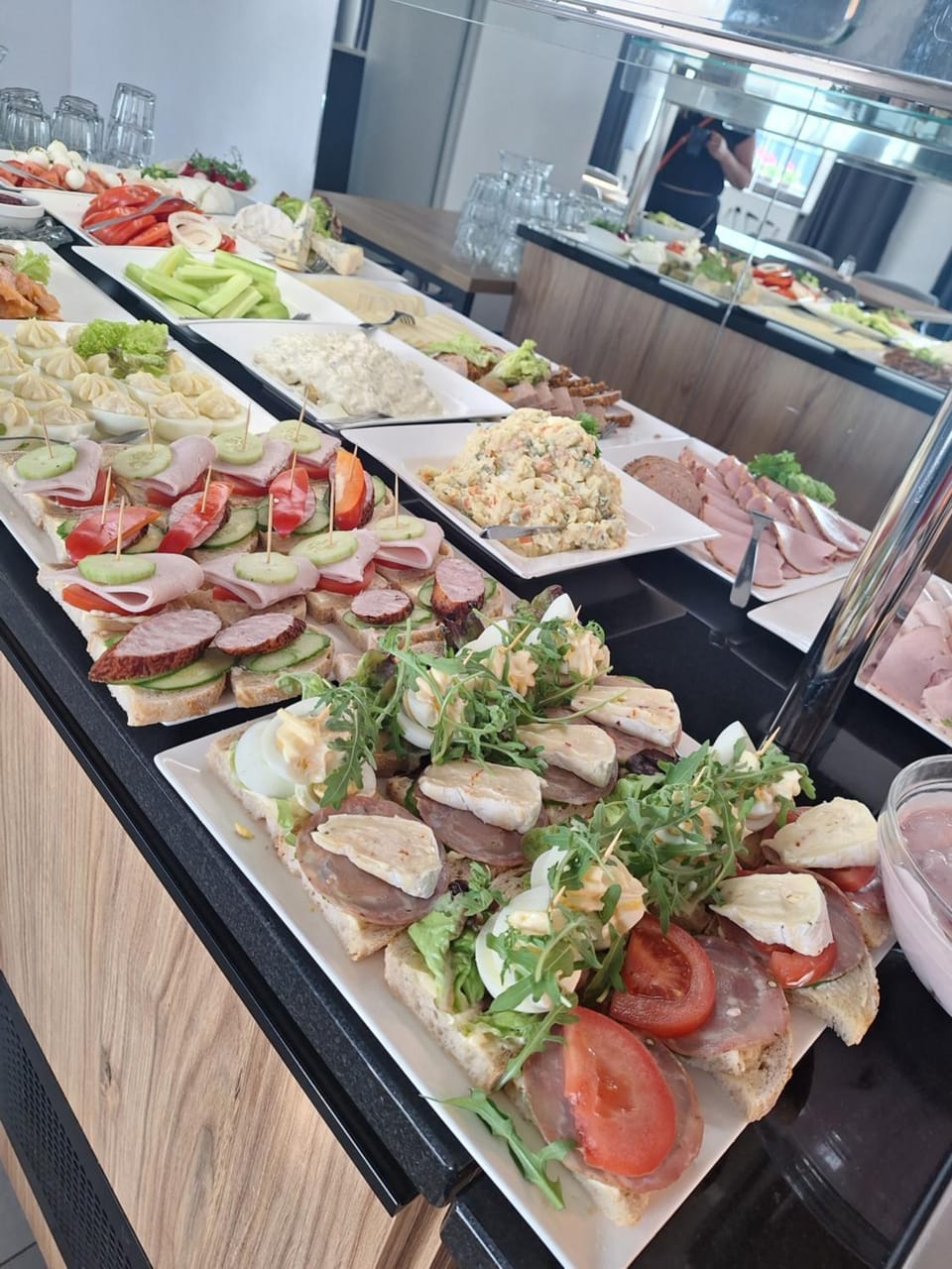 Food and drinks, Food, Buffet breakfast