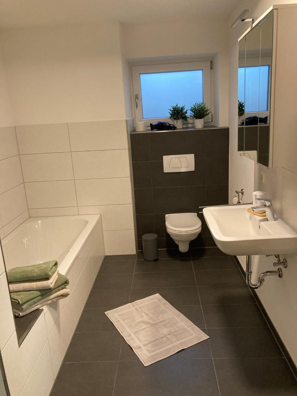 Toilet, Bathroom, towels