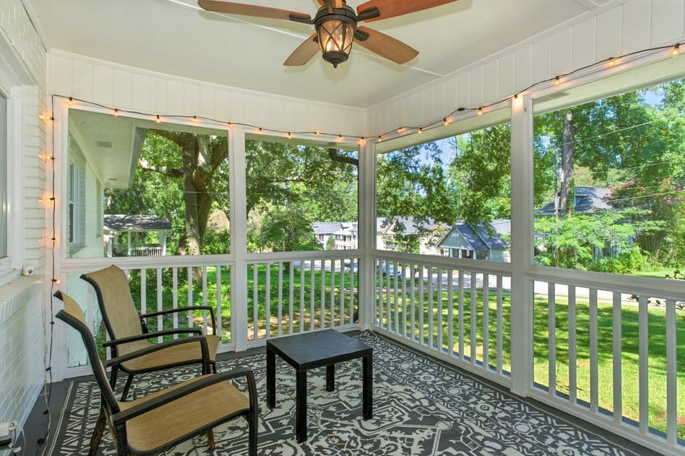 Patio, Garden view