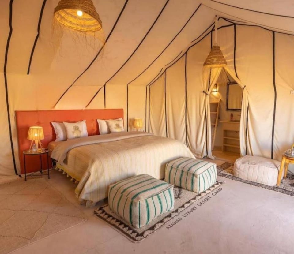 Merzouga Dream Camp Docked boat in Morocco