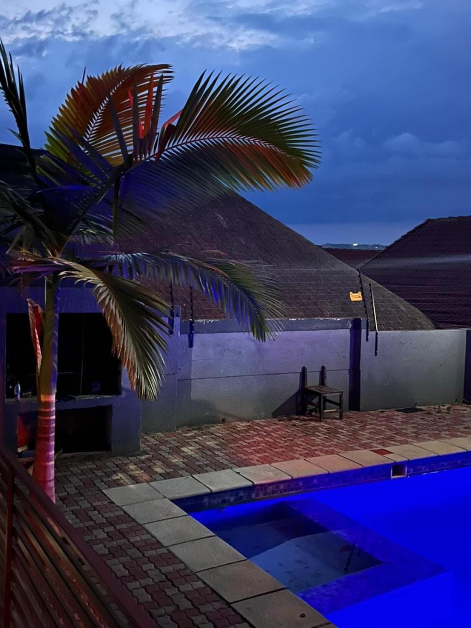 Night, Natural landscape, Mountain view, Pool view, Swimming pool, Swimming pool