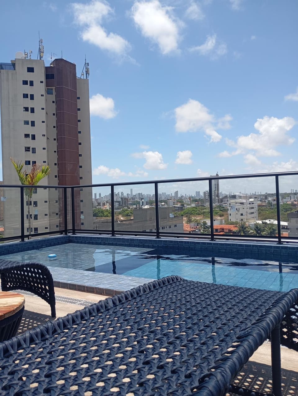 Flat com piscina na cobertura em Intermares Apartment in Cabedelo