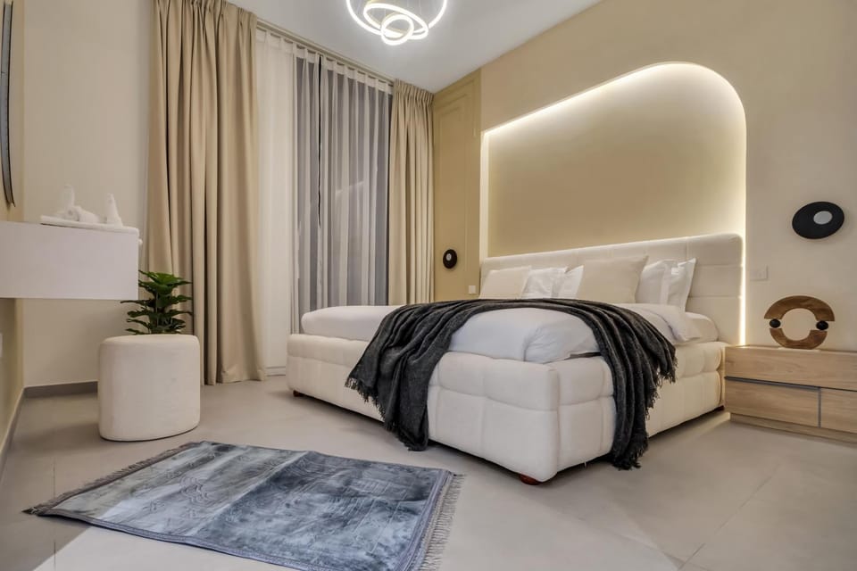 1 Bedroom in Aljada City Center l Balcony & Pool - LemonHomes Apartment in Al Sharjah