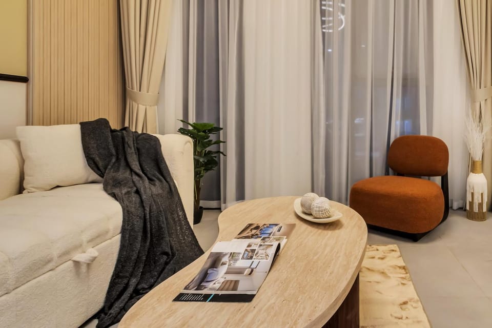 1 Bedroom in Aljada City Center l Balcony & Pool - LemonHomes Apartment in Al Sharjah