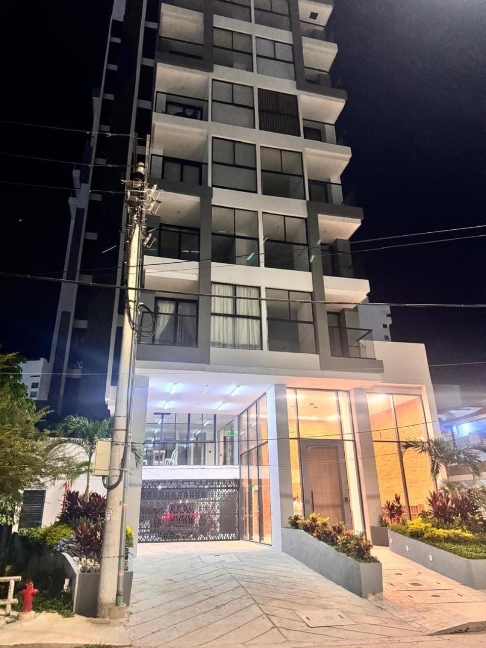 Property building, Night
