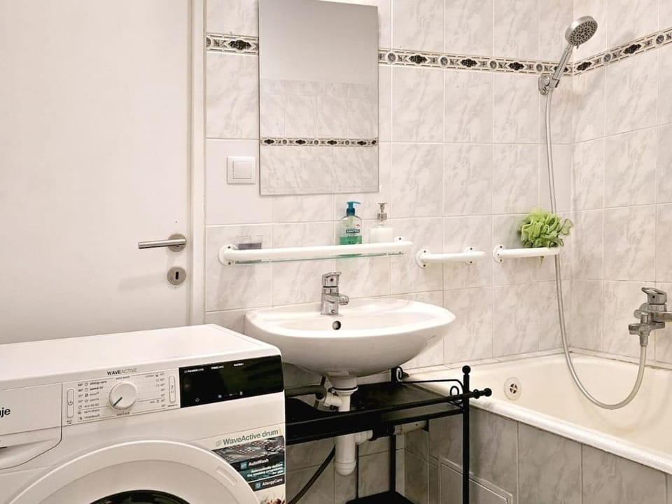 Shower, Bathroom, Bath, washing machine