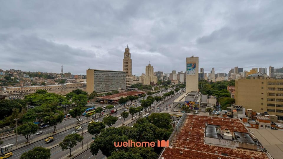 Apartamento no Centro do Rio a 550m do Metro Apartment in Rio de Janeiro