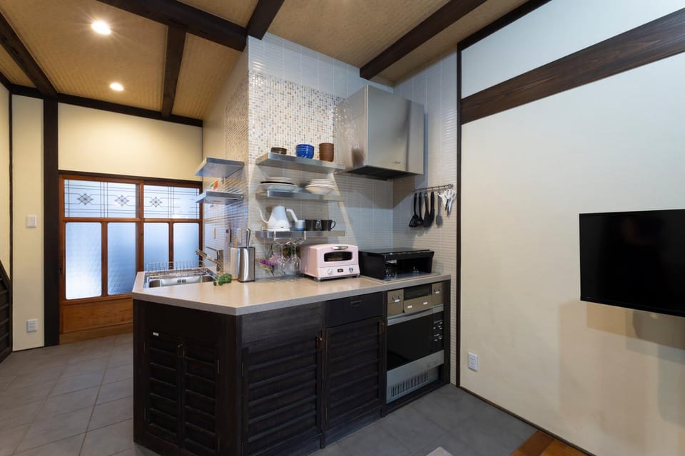 oven, stove, toaster, kitchen, air conditioner