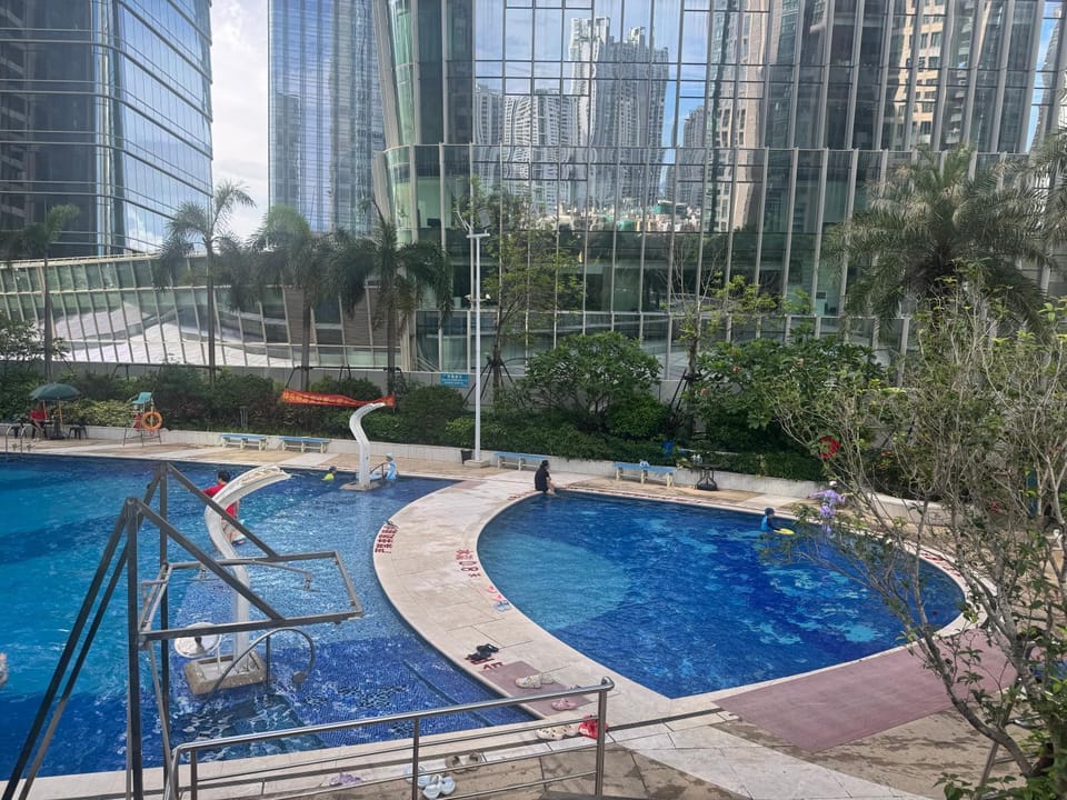 Pool view, Swimming pool