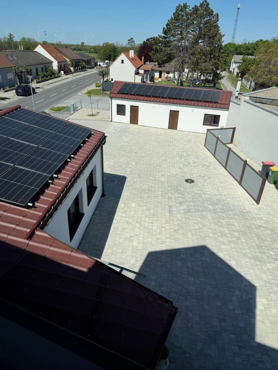 Patio, Parking
