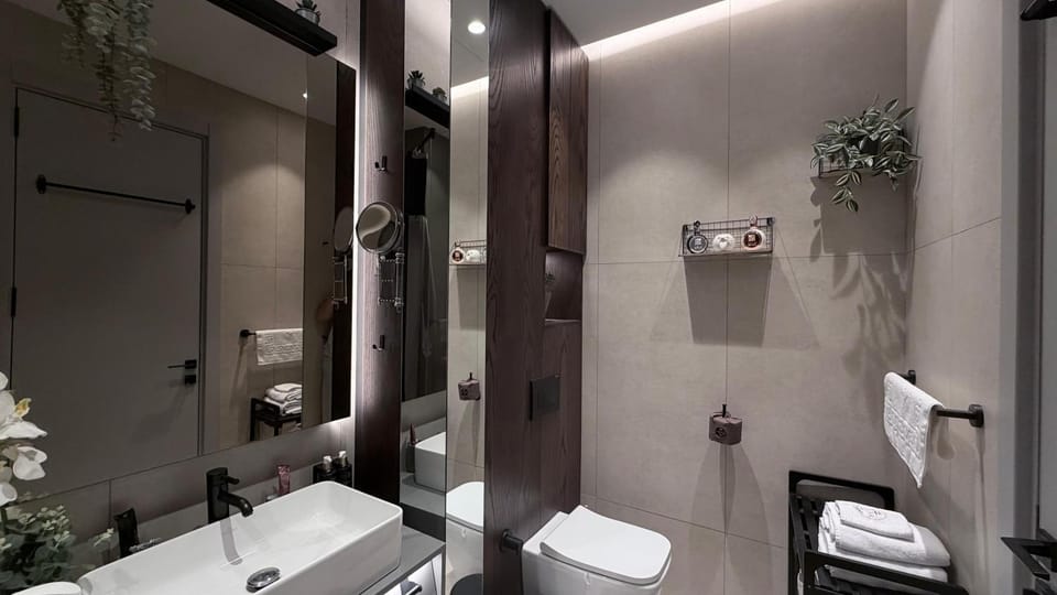 Shower, Toilet, Bathroom, Bath, bidet, towels