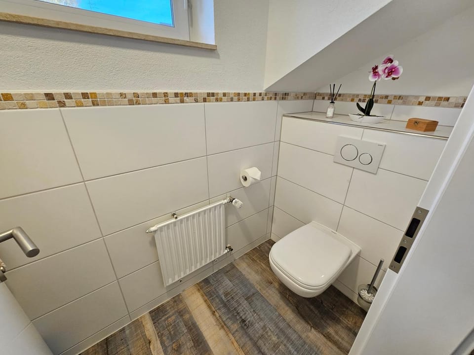 Bathroom, Living room