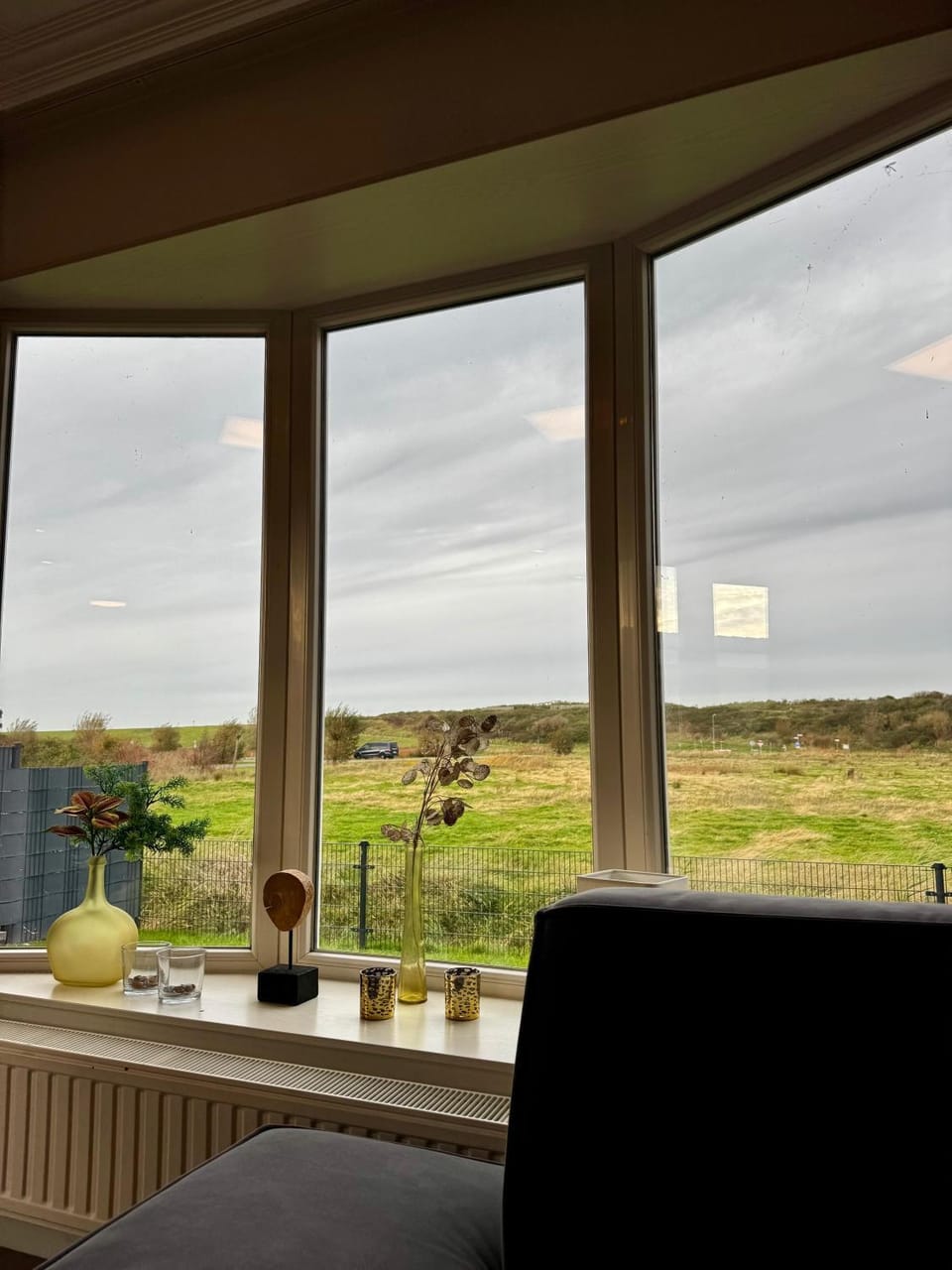 Breskens Chalet DuneView mit Zaun Haus Nr H195 House in Zeeland, Netherlands