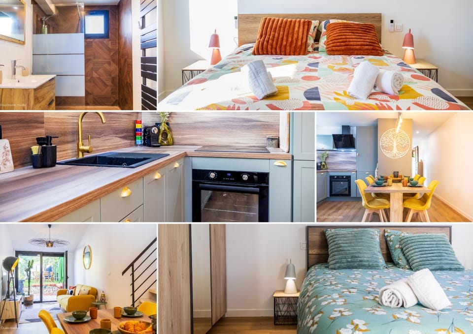 Kitchen or kitchenette, Photo of the whole room, Dining area, Bedroom