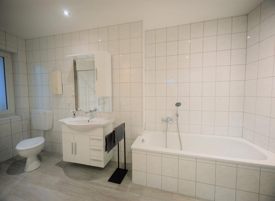 Toilet, Bathroom, towels